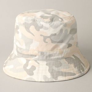 NWT CAMO BUCKET HAT